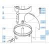 ANNEAU DIN 3771 - 35/4 NBR POUR TW300S